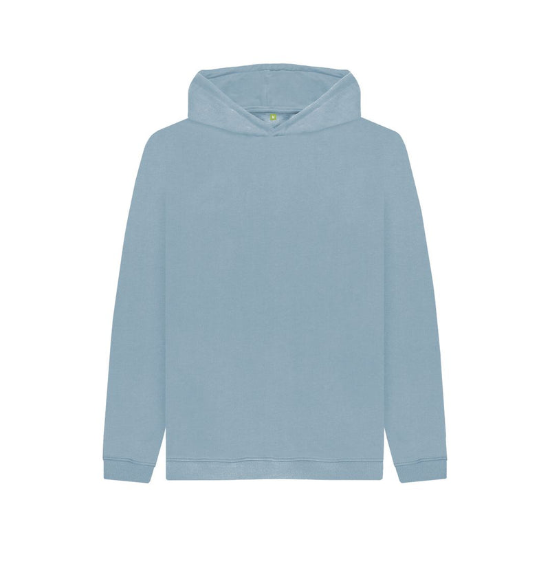 Stone Blue Pure and Simple Children's Organic Cotton Hoody
