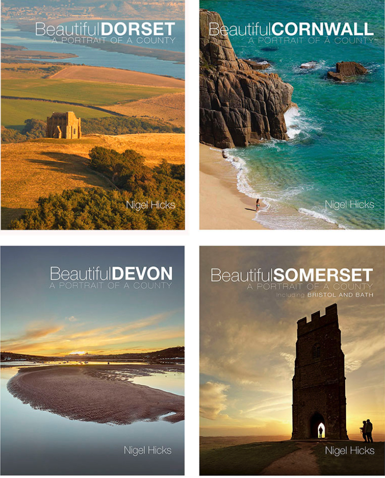 Beautiful CORNWALL, Beautiful DEVON, Beautiful SOMERSET, Wild SOUTHWEST