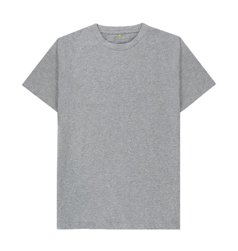 Navy Blue Plain and Simple Men's Organic Cotton T-shirt