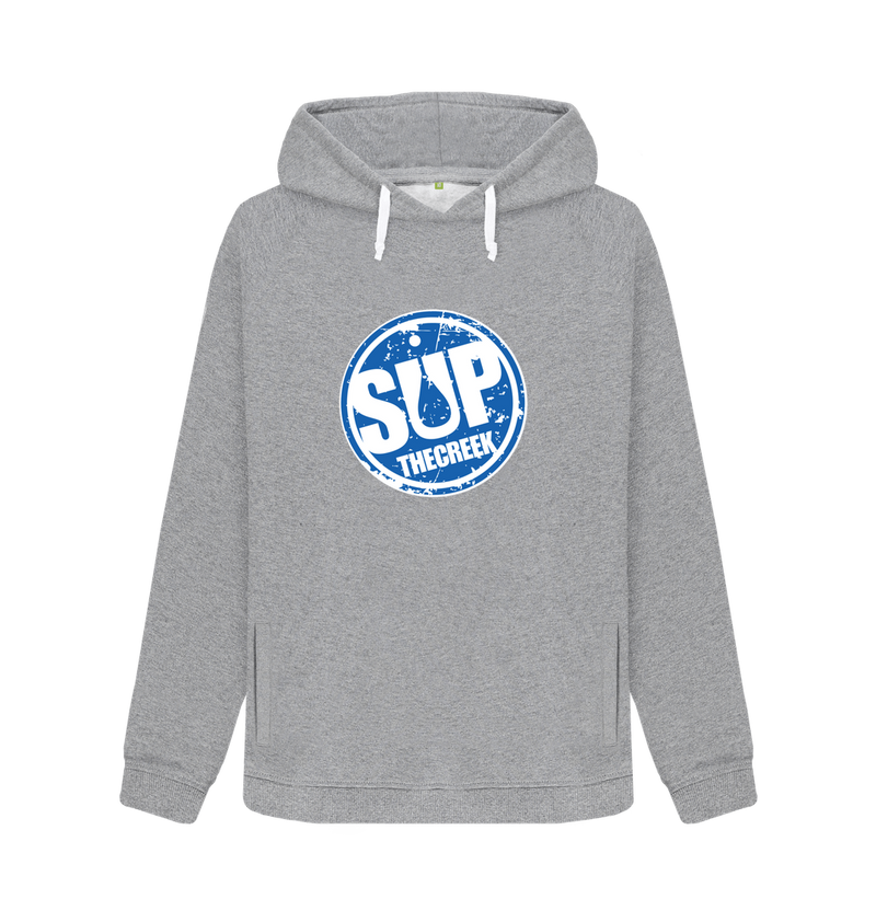 Waterborn SUP The Creek Women's White Cord Organic Cotton Hoody