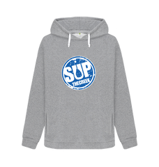 Waterborn SUP The Creek Women's White Cord Organic Cotton Hoody