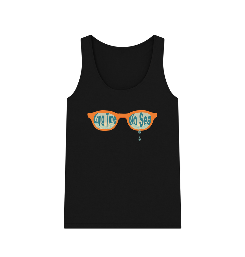 Long Time No Sea Women's Organic Cotton Sleeveless Top