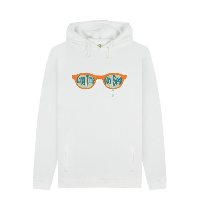 Long Time No Sea Men's/Unisex Organic Cotton Hoody