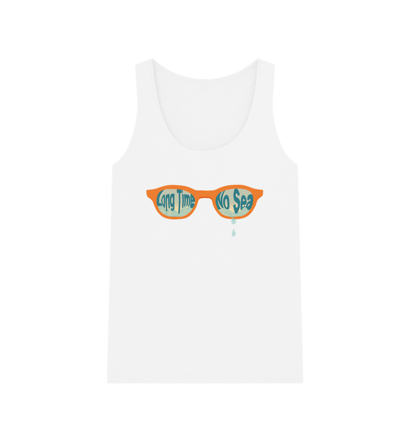 Long Time No Sea Women's Organic Cotton Sleeveless Top