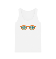 Long Time No Sea Women's Organic Cotton Sleeveless Top
