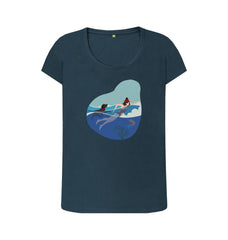 Wild Swimming Women's Scoop Neck Organic Cotton T-shirt 