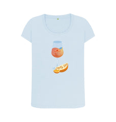 Apres Sea Women's Scoop Neck Organic Cotton T-shirt