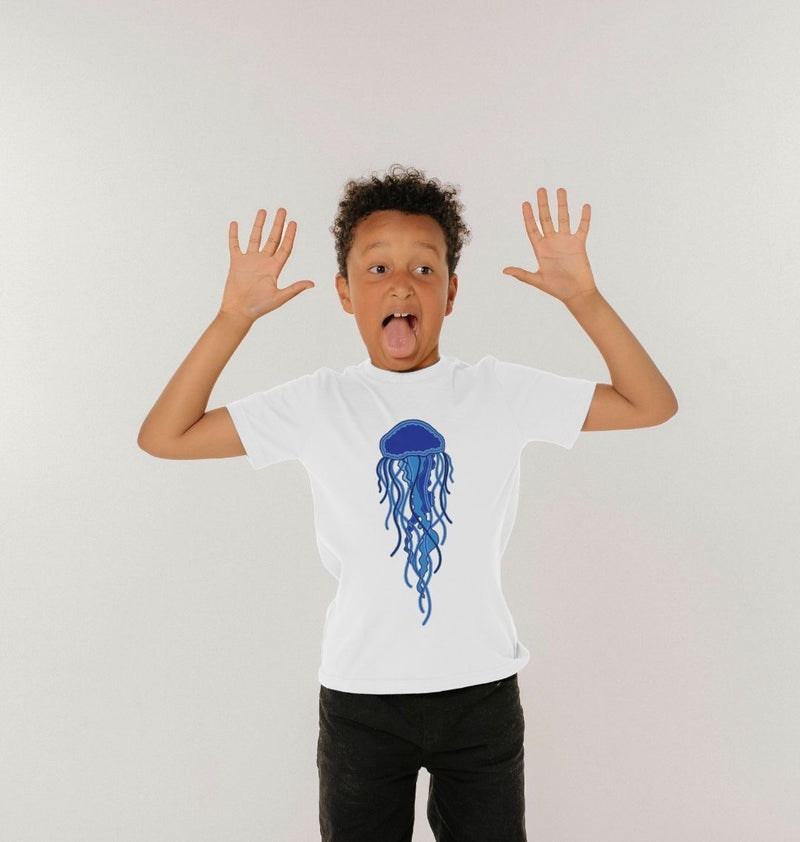 Joel the Jellyfish Children's Organic Cotton T-shirt