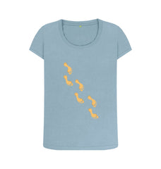 Sand in my Toes Women's Scoop Neck Organic Cotton T-shirt