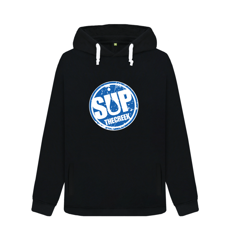 Waterborn SUP The Creek Women's White Cord Organic Cotton Hoody