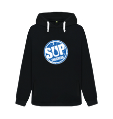 Waterborn SUP The Creek Women's White Cord Organic Cotton Hoody