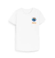 Arctic White Printed T-shirt