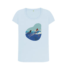 Wild Swimming Women's Scoop Neck Organic Cotton T-shirt 