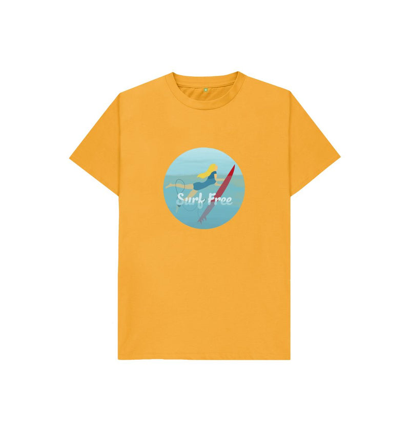 Surf Free Children's Organic Cotton T-shirt