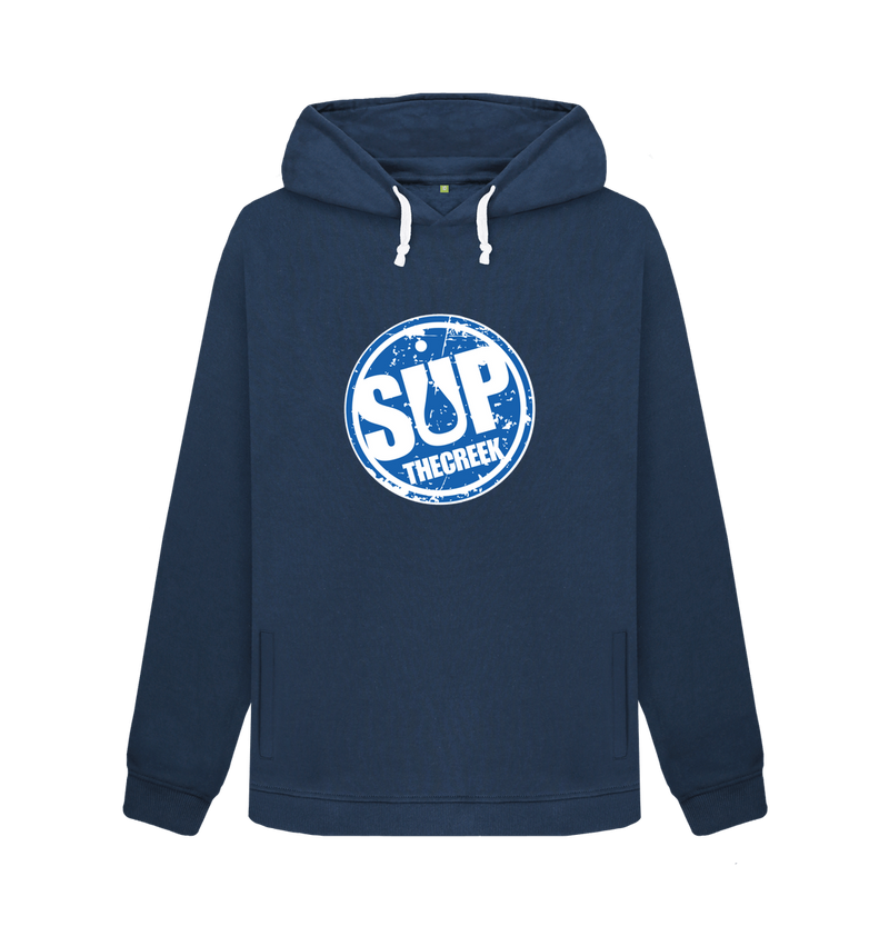 Waterborn SUP The Creek Women's White Cord Organic Cotton Hoody