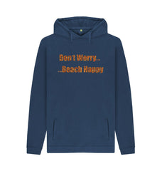 Don't Worry ... Beach Happy Men's/Unisex Organic Cotton Hoody