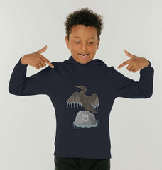 Rock on Cormorant Children's Organic Cotton Hoody