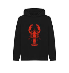 Athletic Grey Larry the Lobster Children's Organic Cotton Hoody