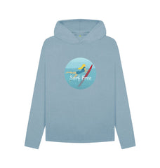 Surf Free Women's Relaxed Fit Organic Cotton Hoody
