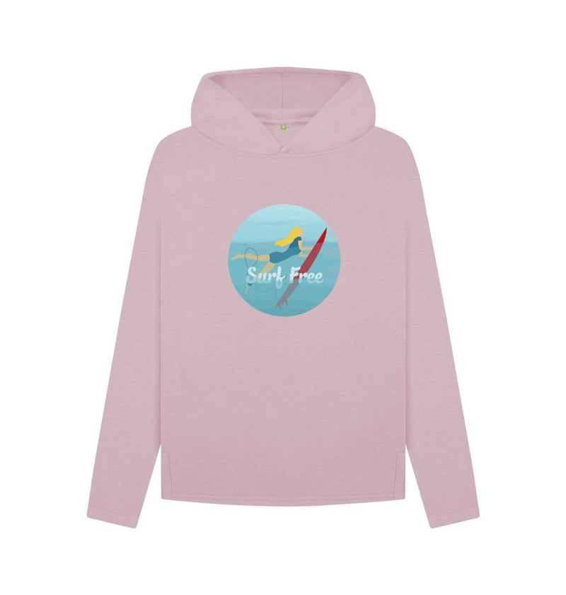 Surf Free Women's Relaxed Fit Organic Cotton Hoody