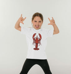 Larry the Lobster Children's Organic Cotton T-shirt