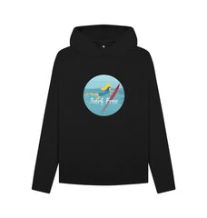 Surf Free Women's Relaxed Fit Organic Cotton Hoody