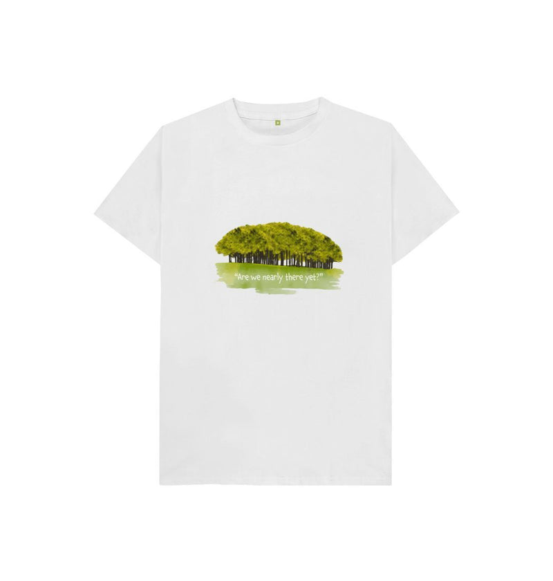 Nearly There Trees Children's Organic Cotton T-shirt