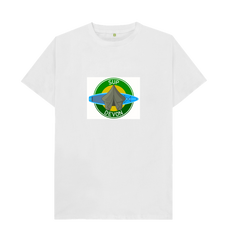 White SUP Devon Organic Cotton Men's\/Unisex T-shirt