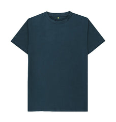 Navy Blue Plain and Simple Men's Organic Cotton T-shirt