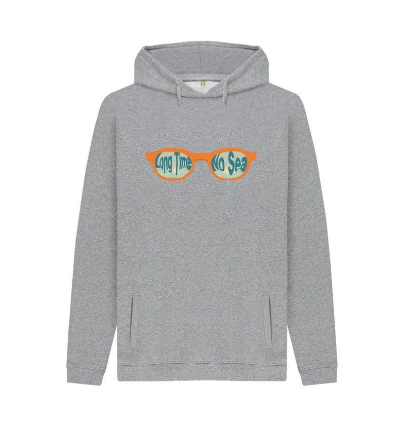 Long Time No Sea Men's/Unisex Organic Cotton Hoody