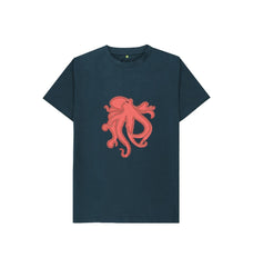 Ollie the Octopus Children's Organic Cotton T-shirt