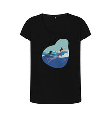 Wild Swimming Women's Scoop Neck Organic Cotton T-shirt 