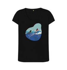Wild Swimming Women's Scoop Neck Organic Cotton T-shirt 