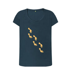 Sand in my Toes Women's Scoop Neck Organic Cotton T-shirt