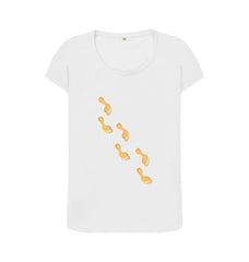 Sand in my Toes Women's Scoop Neck Organic Cotton T-shirt