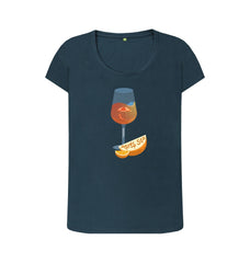 Apres Sea Women's Scoop Neck Organic Cotton T-shirt