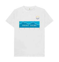 White Shore Thing Windbreak Organic Cotton T-shirt