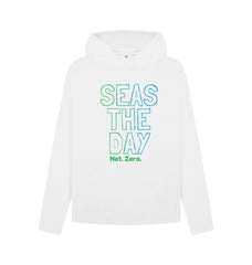 Sea's the day Relaxed Fit Women's Organic Cotton Hoody