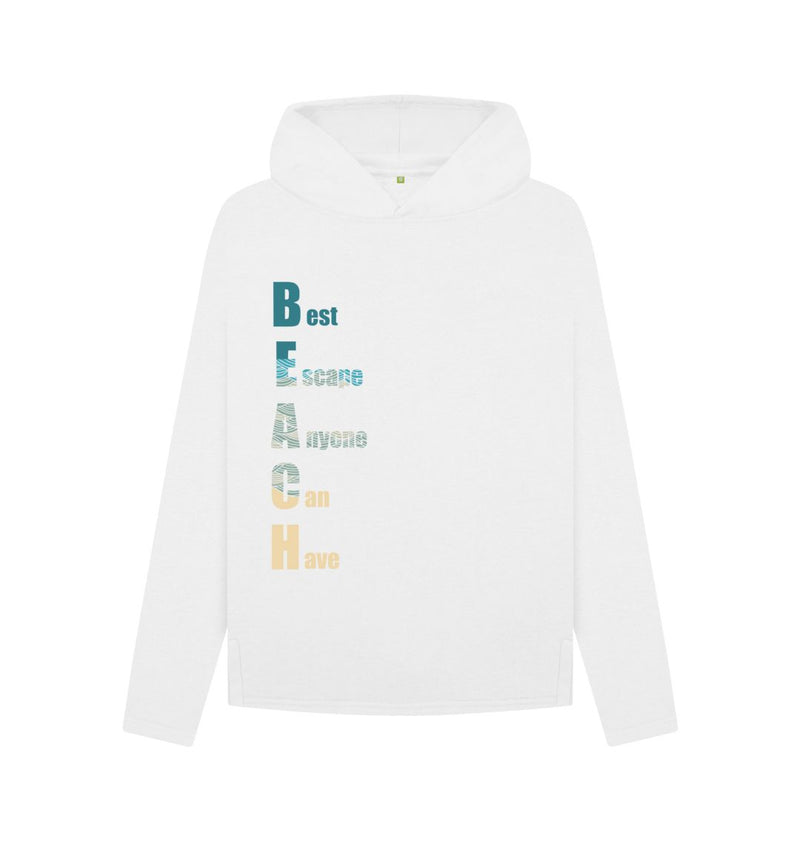 Best Escape Women's Relaxed Fit Organic Cotton Hoody
