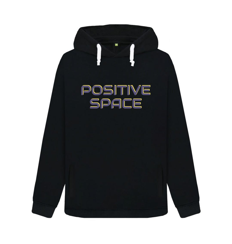 Light Heather Positive Space Women's Organic Cotton Hoody