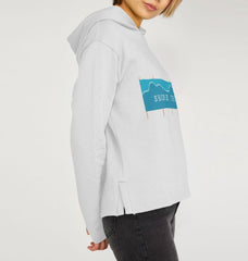 White Shore Thing Relaxed Fit Women's Organic Cotton Hoody
