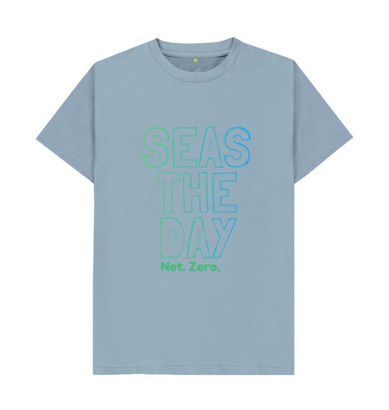 Denim Blue Sea's the day Organic Cotton T-shirt
