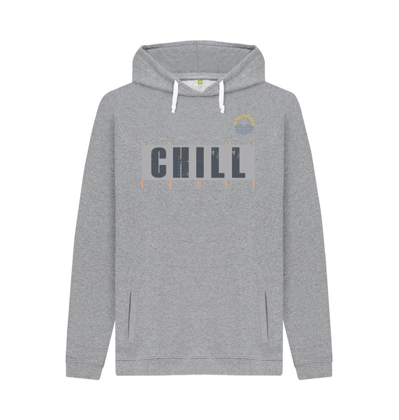 Light Heather Chill Windbreak Organic Cotton Hoody