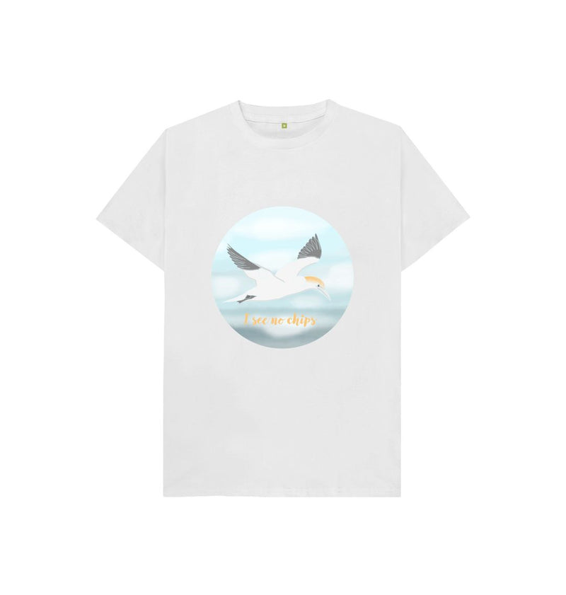 Gannet - I See No Chips Children's Organic Cotton T-shirt