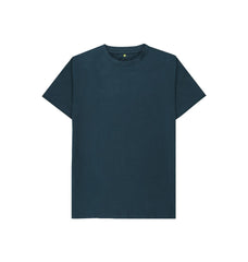 Bright Blue Pure and Simple Children's Organic Cotton T-shirt