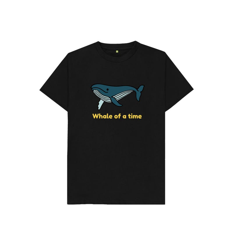 White Whale of a time Children's Organic Cotton T-shirt