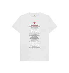 White It's Simply Coming Home Children's Organic T-shirt