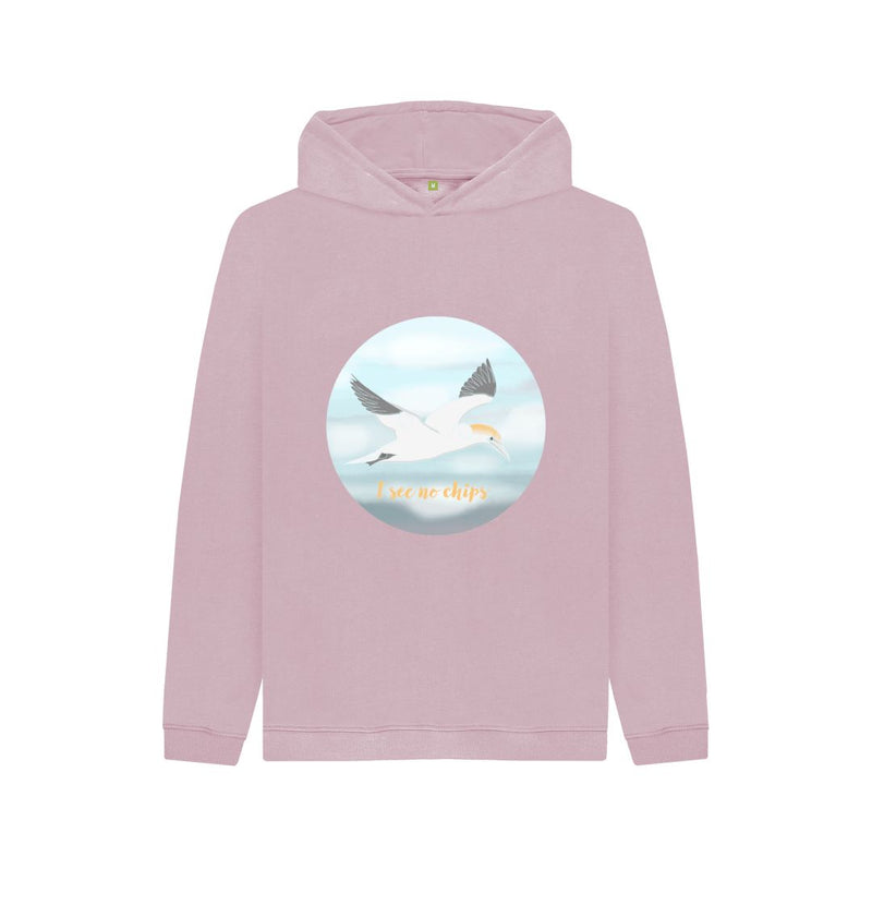 Gannet - I see No Chips Children's Organic Cotton Hoody