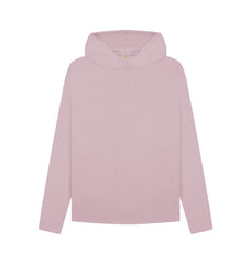 Mauve Pure and Simple Women's Relaxed Fit Organic Cotton Hoody