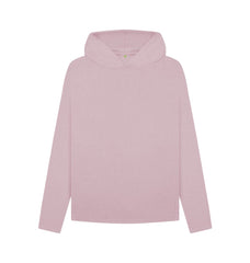 Mauve Pure and Simple Women's Relaxed Fit Organic Cotton Hoody